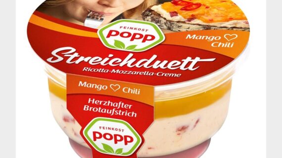 Streichduett: Neuartige Brotaufstriche von Popp