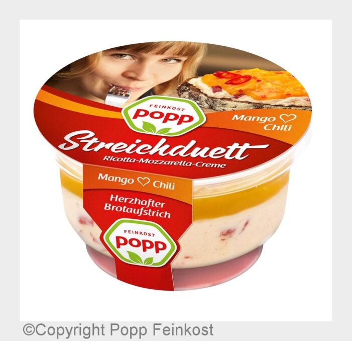 Streichduett: Neuartige Brotaufstriche von Popp
