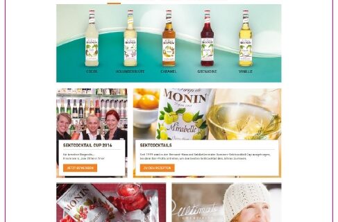 MONIN Profi Shop geht online!