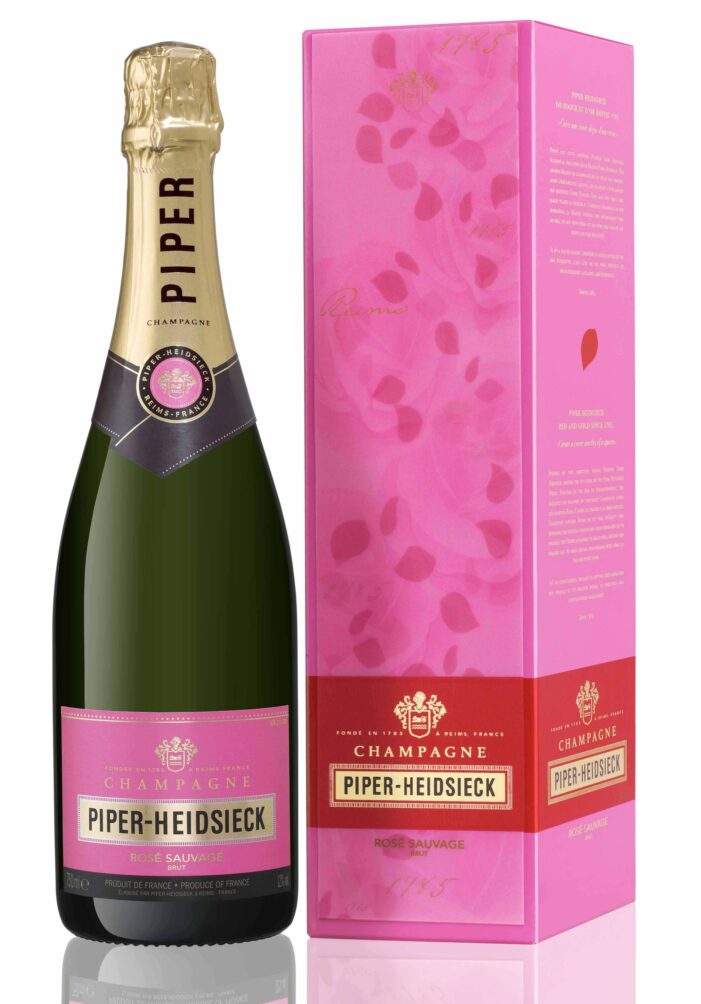 Prickelndes Präsent in Pink