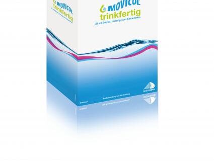 Jetzt Neu: MOVICOL® trinkfertig / Die trinkfertige Lösung bei Obstipation, die gut in Ihren Alltag passt (FOTO)