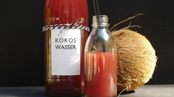 Trendgetränke mit Kokoswasser aus der Cateringmanufaktur Optimahl