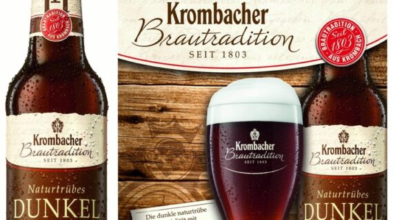 Neues von den Braumeistern aus Krombach: Krombacher Brautradition Naturtrübes Dunkel (FOTO)