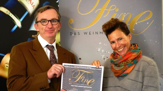 Weinfundus als „Prämierter Weinhändler“ ausgezeichnet