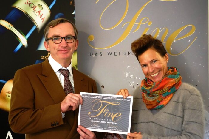 Weinfundus als „Prämierter Weinhändler“ ausgezeichnet