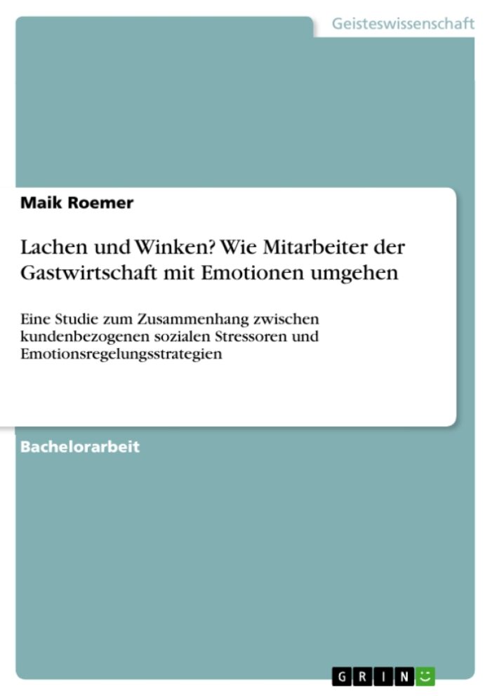 Erfolg in der Gastwirtschaft: Nur Lachen und Winken?