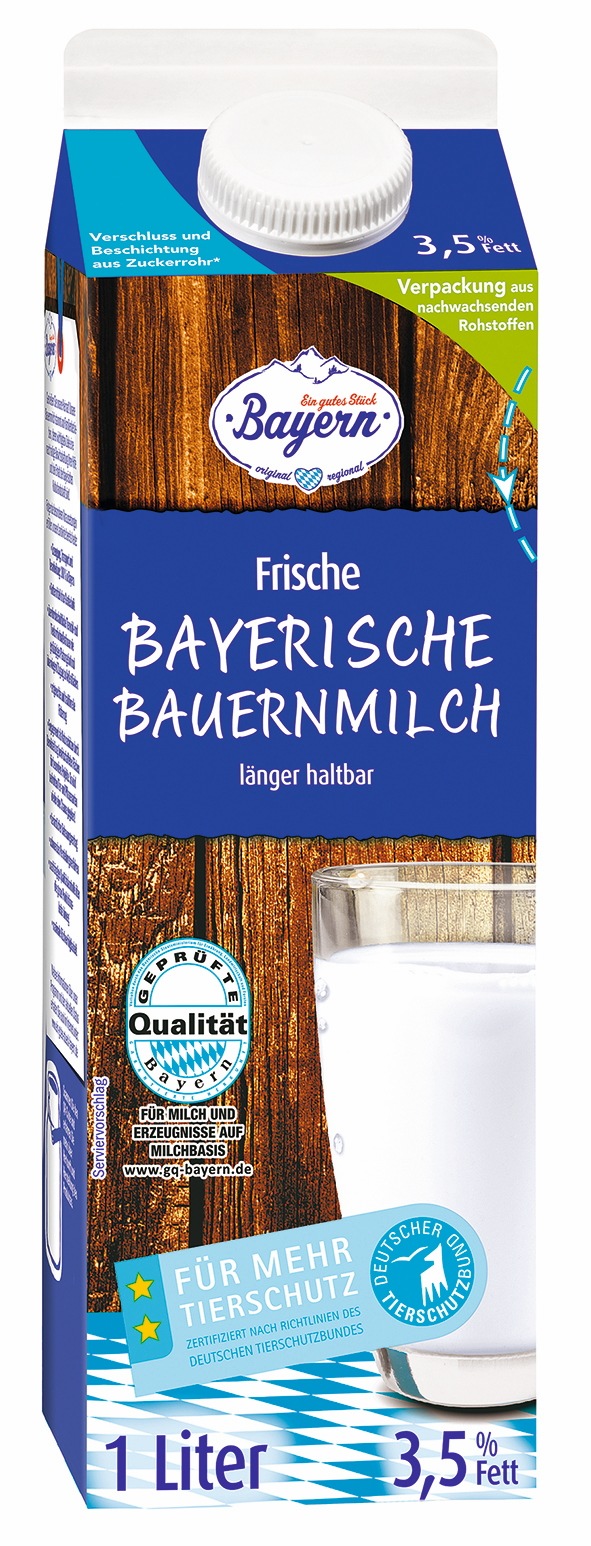 Lidl führt als erster Händler Premiumstufe des Tierschutzlabels „Für Mehr Tierschutz“ für Frischmilch in Bayern ein / Vorstellung Meilenstein für regionale Eigenmarke auf Internationaler Grüner Woche (FOTO)