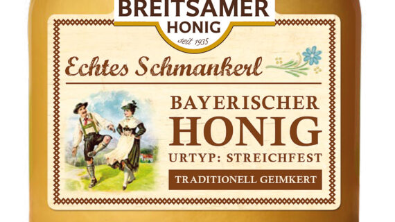 Breitsamer Echtes Schmankerl: Original bayerischer Honig wie zu Omas Zeiten