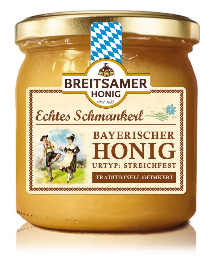 Breitsamer Echtes Schmankerl: Original bayerischer Honig wie zu Omas Zeiten