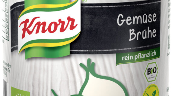 Bio und vegan: Gemüse Brühe von Knorr