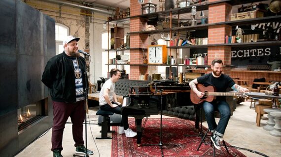 Sensationell scharfer Auftritt von Rag-n-Bone Man bei der DELUXE MUSIC SESSION und UHD1 (FOTO)