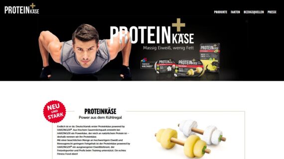 Poelmeyer-Gruppe startet neue Verbraucherkommunikation für Proteinkäse powered by HARZINGER®