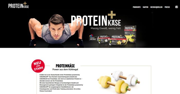 Poelmeyer-Gruppe startet neue Verbraucherkommunikation für Proteinkäse powered by HARZINGER®