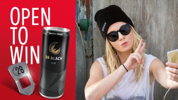 Nie mehr oben ohne / Mit der 28 BLACK Beanie gut vorbereitet auf den Herbst / Neues Gewinnspiel von Energy Drink 28 BLACK (FOTO)