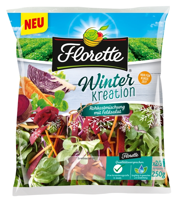 Florette „Winter-Kreation“ bringt Farbe auf den Tisch