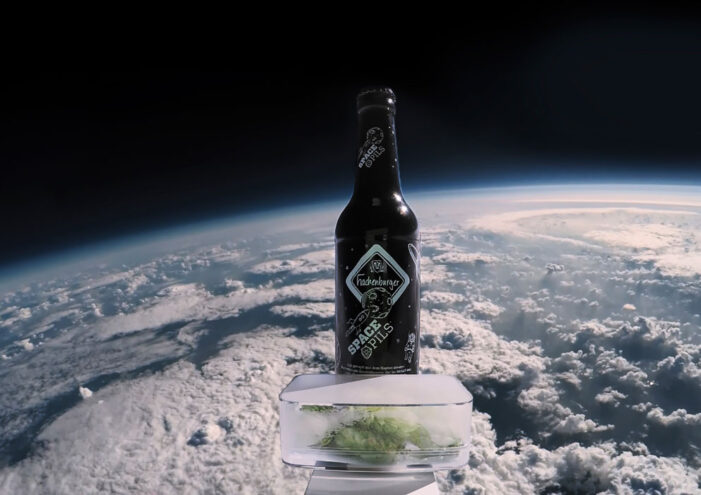 Neu und weltweit einmalig: Hachenburger Brauerei braut Space Pils mit Hopfen, der im Weltall war