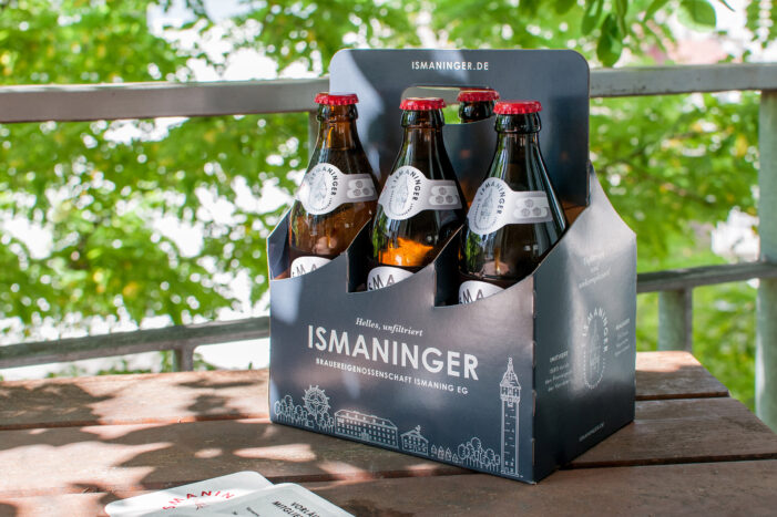 Ismaninger Helles: Zeichen & Wunder gestaltet Design für neues Charakterbier