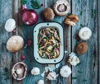Vegane Burger-Alternative: Pilze auf dem Vormarsch