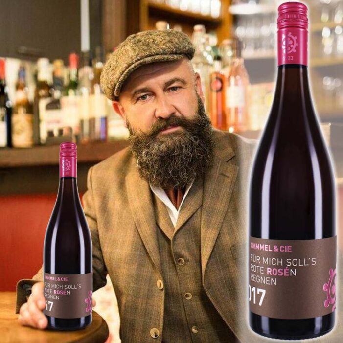 Kultwinzer Christoph Hammel präsentiert seinen neuen Rose
