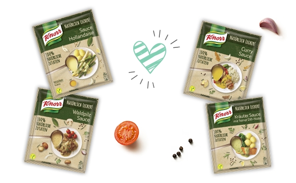 Ein starkes Team: Die neuen Natürlich Lecker! Saucen
