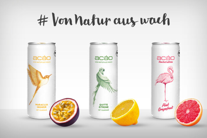 acáo launcht neue Sorten des natürlichen Wachmachers