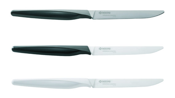 Hightech trifft perfekten Fleischgenuss: KYOCERA präsentiert Steakmesser mit scharfen und langlebigen Keramikklingen