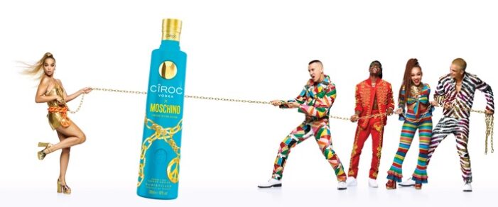 CÎROC x MOSCHINO stellen ihre Kollaboration bei der Fashion Week in Mailand vor / Ein Zusammentreffen der verspieltesten Marken der Modebranche (FOTO)