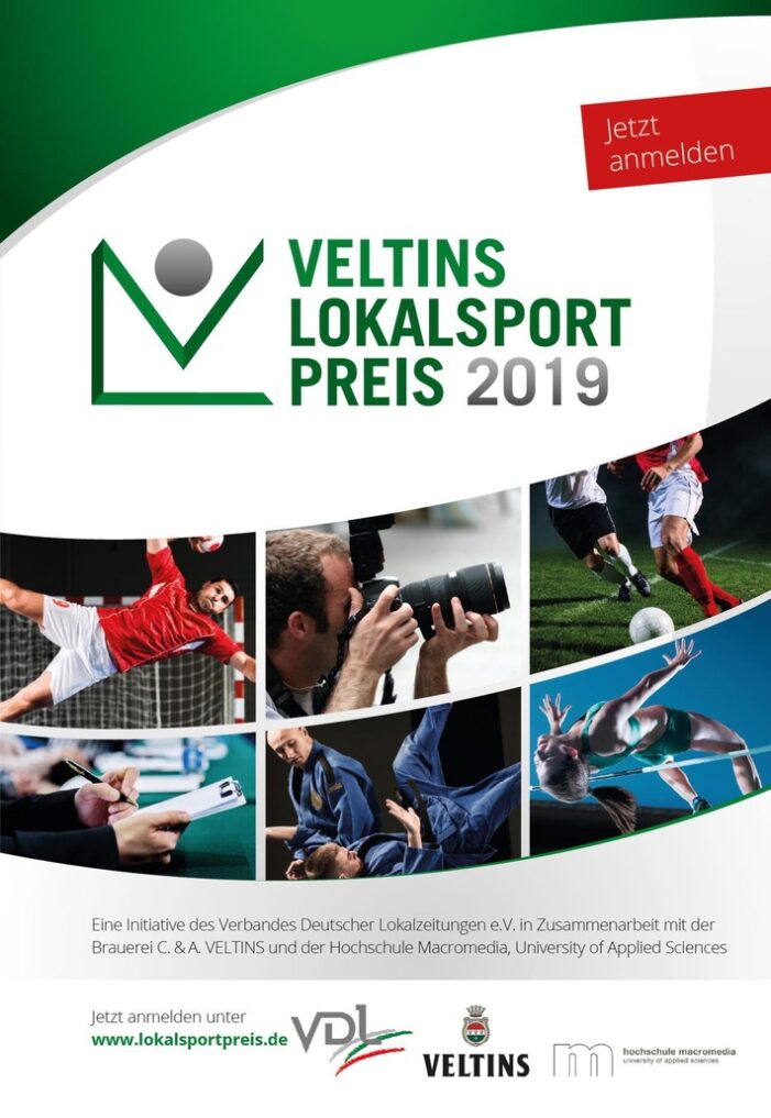 Bewerbungsphase für den Veltins-Lokalsportpreis läuft (FOTO)