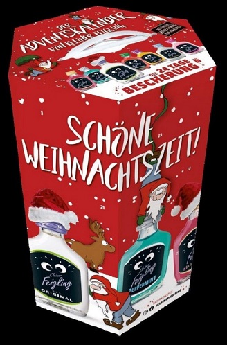 Kleiner Feigling Adventskalender für Schoko-Muffel &  Party-Fans