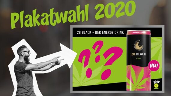 28 BLACK will es wissen / Energy Drink 28 BLACK lässt Fans über Plakatmotive 2020 entscheiden (FOTO)