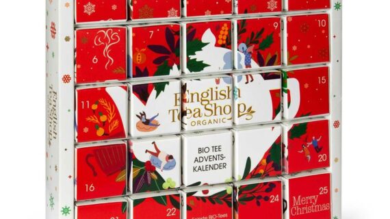 Bio-Tee Adventskalender Neuheiten von English Tea Shop
