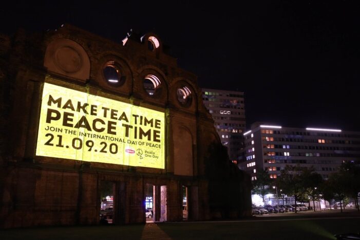 Lipton und Peace One Day rufen gemeinsam zum Internationalen Tag des Friedens 2020 auf (FOTO)
