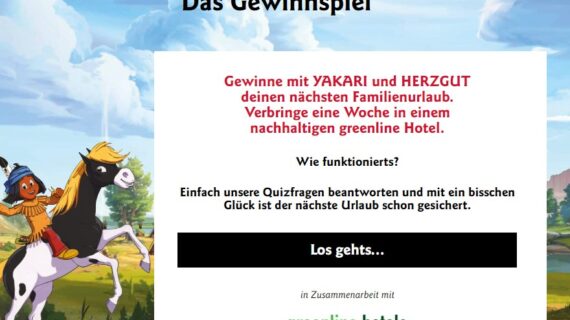 HERZGUT Landmolkerei startet On-Pack Promotion mit Kinofilm YAKARI