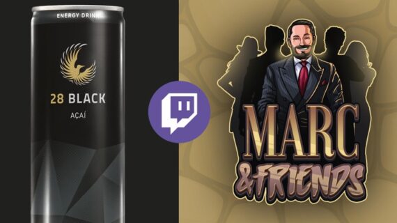 28 BLACK offizieller Partner bei neuer Live Sitcom Marc& Friends / Energie-Kick für Protagonisten (FOTO)