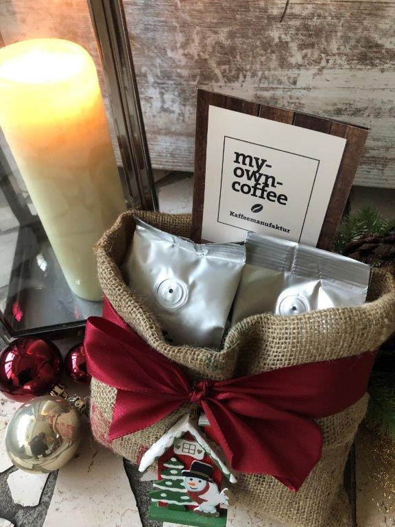 Hygge mit der my-own-coffee Kaffeemanufaktur: in der Advents- und Weihnachtszeit besonders schön