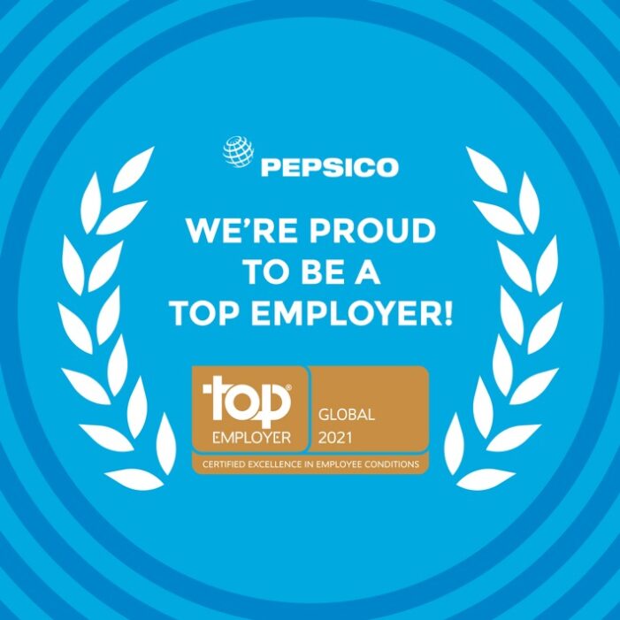 PepsiCo erstmals als „Global Top Employer 2021“ ausgezeichnet und erneut unter den Top drei der besten Arbeitgeber Deutschlands (FOTO)