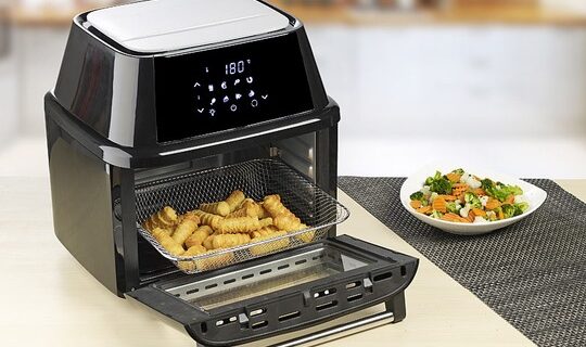 Rosenstein & Söhne Digitale XXXL-Heißluft-Fritteuse HF-410