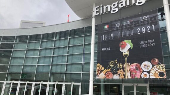 Anuga 2021 – italienische Aussteller sehr zufrieden.