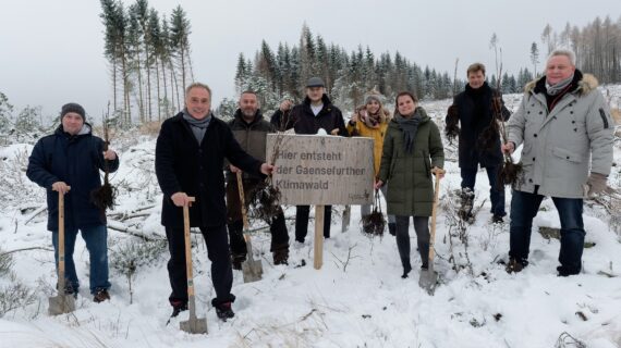 Gaensefurther Klimawald am Brocken wächst um 2.000 Bäume