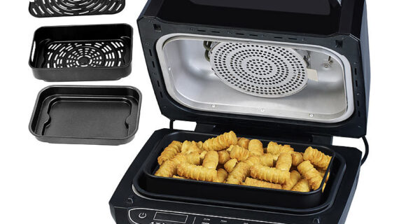Rosenstein & Söhne Digitale 3in1-Heißluft-Fritteuse