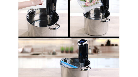 Rosenstein & Söhne Profi-Sous-Vide-Garer mit LCD-Display
