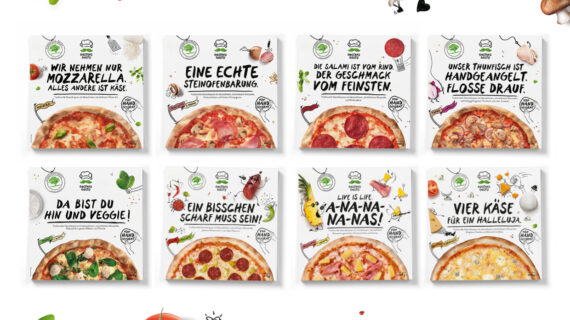 Gustavo Gusto: Laktosefreie Tiefkühlpizzen