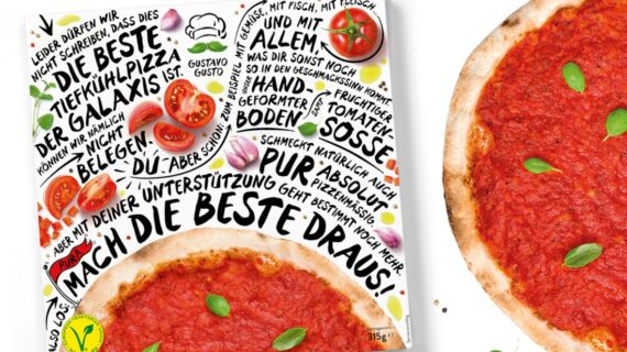 Gustavo Gusto: Tiefkühlpizza zum selbst belegen
