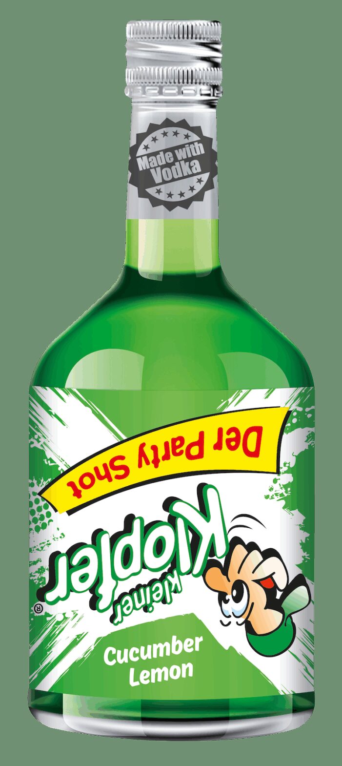 Kleiner Klopfer Cucumber Lemon mit neuer Geschmacksrichtung in der Großflasche Kleiner Klopfer Cucumber Lemon mit neuer Geschmacksrichtung in der Großflasche