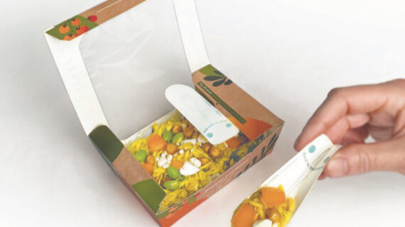 EcoTensil® für erste All-in-one plastikfreie Lebensmittelbox aus Pappe mit integriertem Besteck ausgezeichnet
