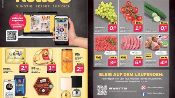 Test in Berlin: Netto reduziert Prospektwerbung