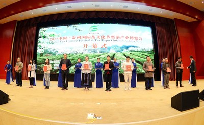 2017 China Guizhou Global Tea Culture Festival feierte Eröffnung in Meitan, Zunyi