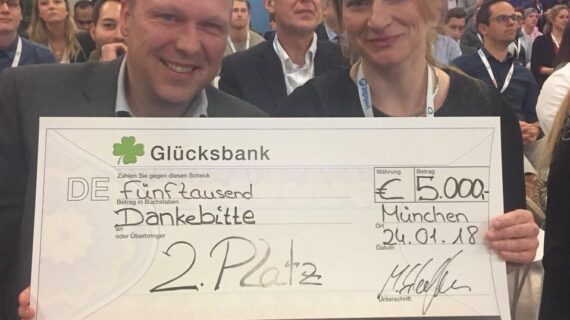 Dankebitte gewinnt den Breakthrough Award 2018