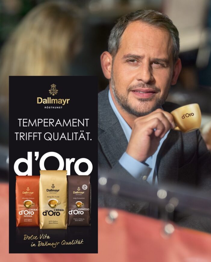 Neuer Crema d-Oro TV-Spot mit Moritz Bleibtreu
