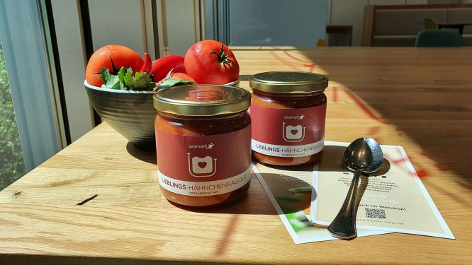 Neue Lieblingsgerichte im Glas: ARAMARK erweitert sein Sortiment fürs HOME OFFICE